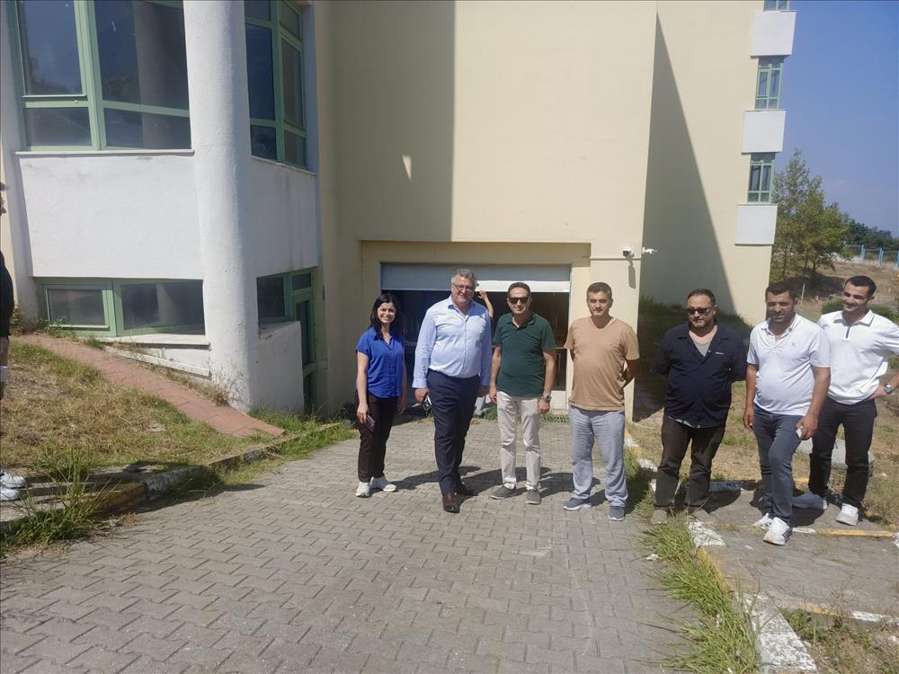 Termal Sağlık Hizmetleri Meslek Yüksekokulu C Blok Güçlendirme Çalışmaları Kapsamında Saha Ziyareti Gerçekleştirildi